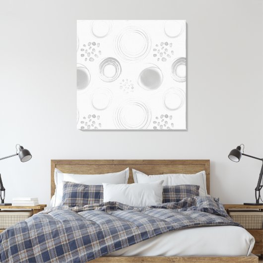 Abstrakt Art Canvas Print Leinwanddruck (Insitu (Schlafzimmer))