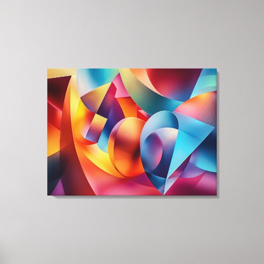 Abstrakt Art Canvas Print Leinwanddruck (Vorderseite)