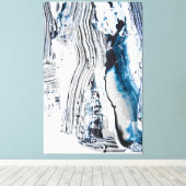 Abstrakt Art Canvas Print Leinwanddruck (Insitu (Holzboden))