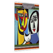 Abstrakt Art Clipboard Klemmbrett (Rechts)