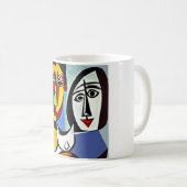 Abstrakt Art Coffee Tasse (VorderseiteRechts)