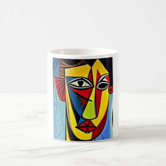 Abstrakt Art Coffee Tasse (Mittel)