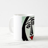 Abstrakt Art Coffee Tasse (Vorderseite Links)