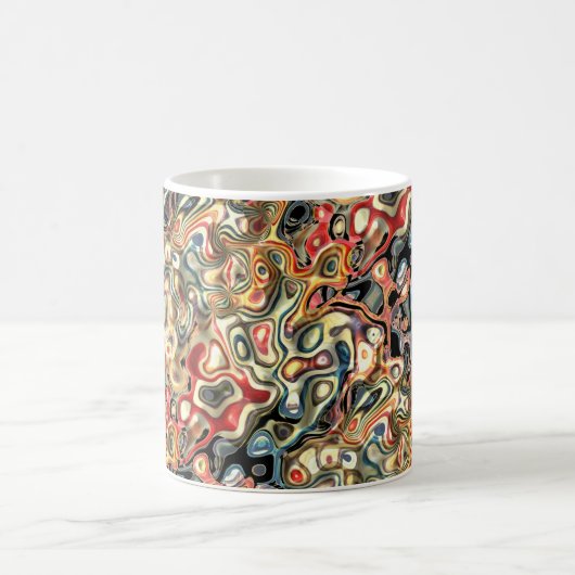 Abstrakt Art Coffee Tasse (Mittel)