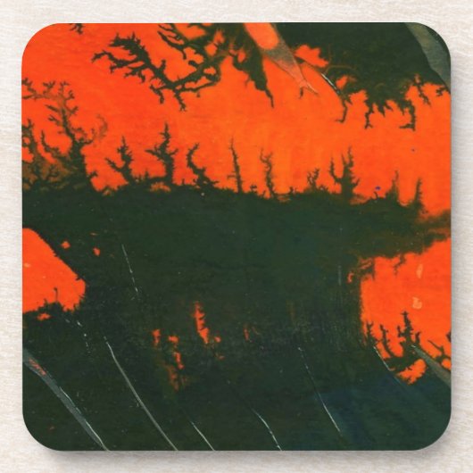 Abstrakt Art Cork Untersetzer (Vorderseite)