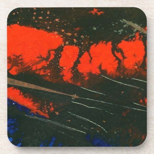 Abstrakt Art Cork Untersetzer (Vorderseite)
