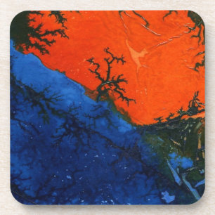 Abstrakt Art Cork Untersetzer