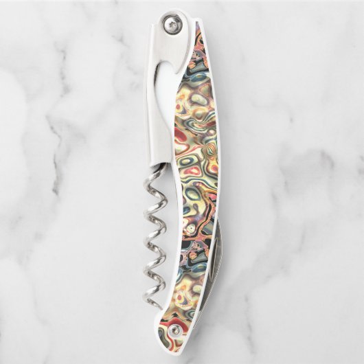 Abstrakt Art Corkschraube Kellnermesser (Vorderseite)