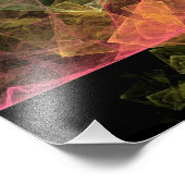 Abstrakt Art Cubic Space Fotodruck (Ecke)