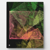 Abstrakt Art Cubic Space Fotoplatte (Vorderseite)