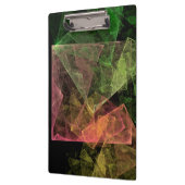 Abstrakt Art Cubic Space Klemmbrett (Links)