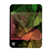 Abstrakt Art Cubic Space Magnet (Vertikal)