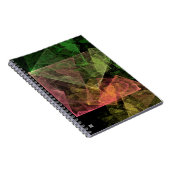 Abstrakt Art Cubic Space Notizblock (Rechte Seite)