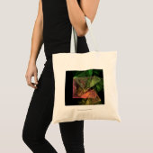 Abstrakt Art Cubic Space Tragetasche (Vorderseite (Produkt))