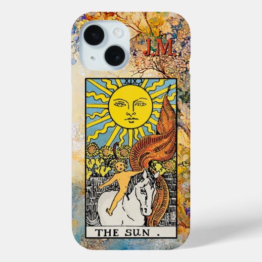 Abstrakt Art Custom Tarot Card Spirituell Case-Mate iPhone Hülle (Rückseite)