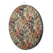 Abstrakt Art Dart Board Dartscheibe (Vorderseite rechts)