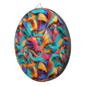Abstrakt Art Dartboard Dartscheibe (Vorderseite rechts)