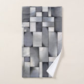 Abstrakt - Art Deco Badhandtuch Set (Handtuch)