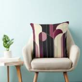 Abstrakt Art Deco Cushion. Kissen (Stuhl )