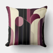 Abstrakt Art Deco Cushion. Kissen (Vorderseite)