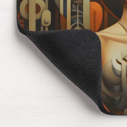 Abstrakt Art Deco Mousepad (Ecke)