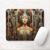 Abstrakt Art Deco Mousepad (Mit Mouse)