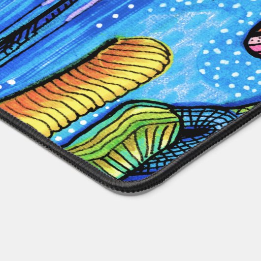 Abstrakt Art Desk Mat Schreibtischunterlage (Ecke)