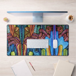 Abstrakt Art Desk Mat Schreibtischunterlage