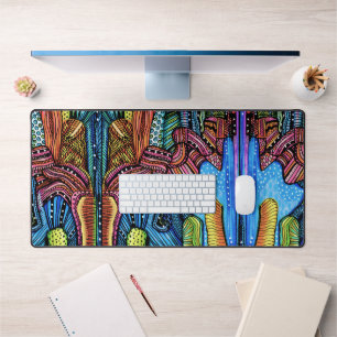 Abstrakt Art Desk Mat Schreibtischunterlage