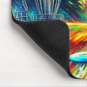 Abstrakt Art Disc Golf Mouse Pad Mousepad (Ecke)