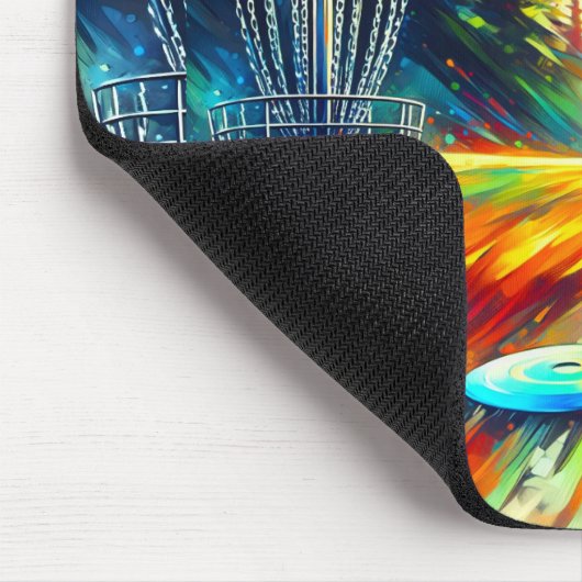 Abstrakt Art Disc Golf Mouse Pad Mousepad (Ecke)