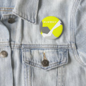 Abstrakt Art Energy Yellow Gray Button (Beispiel)