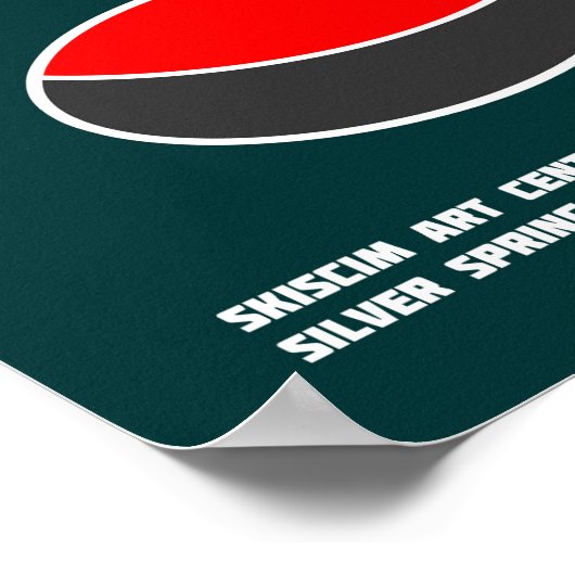 Abstrakt Art Exhibition Poster #1 (Ecke)