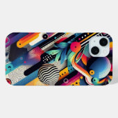 "Abstrakt Art Extravaganza iPhone Case" Case-Mate iPhone Hülle (Rückseite (Horizontal))