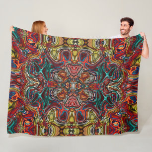 abstrakt art Fleece Blanket