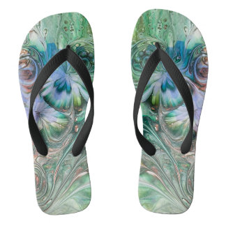 Abstrakt Art Flip Flops Badesandalen