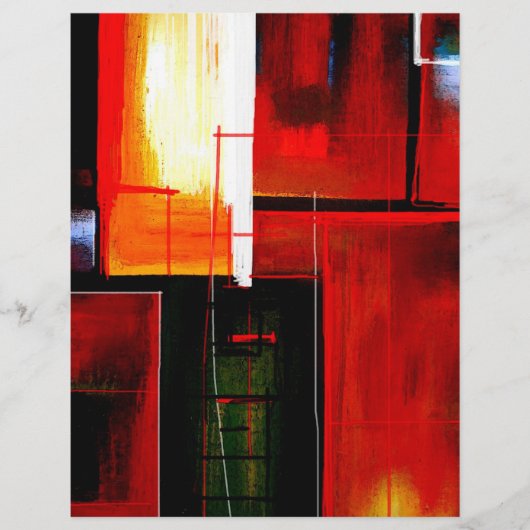 Abstrakt Art Flyer (Vorne)