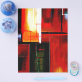 Abstrakt Art Flyer (Einzeln)