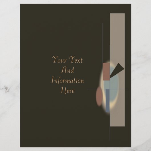 Abstrakt Art Flyer (Vorne)