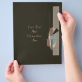 Abstrakt Art Flyer (Hand)