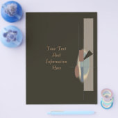 Abstrakt Art Flyer (Einzeln)