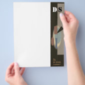 Abstrakt Art Flyer (Hand)