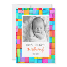 Abstrakt Art FOTO Familiennamen Farbiges JAHR Baby