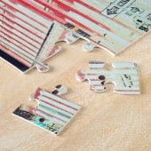 Abstrakt Art / George Washington Bridge New York Puzzle (Seite)