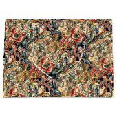 Abstrakt Art Gift Bag Große Geschenktüte (Vorderseite)