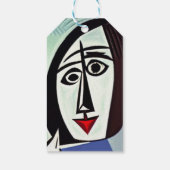 Abstrakt Art Gift Tag Geschenkanhänger (Rückseite)