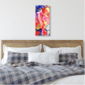 Abstrakt Art Gold Red Blue Alkohol Tinte Leinwanddruck (Insitu (Schlafzimmer))