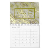 Abstrakt Art Gold Red Blue Cool 2023 Kalender (Jan 2027)