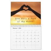 Abstrakt Art Gold Red Blue Cool 2023 Kalender (Feb 2026)