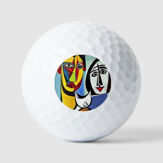 Abstrakt Art Golf Ball (Vorderseite)